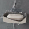 Strong Stick Suction Soap Dish Tray Sponge Holder Shower Accessory Easy Clean