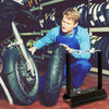 Motorcycle Tyre Balancer Motor Bike Rim Tire Balancing Spin Static Truing Stand