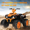 12V Electric Kids Ride On ATV Quad Bike Car Battery Powered Toddler Children Toy