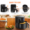 5L Air Fryer w/ Timer Low Fat Healthy Cooker Oven Oil Free Frying Kitchen 1400W