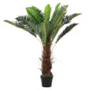 90cm Artificial Phoenix Palm Tree Fake Tropical Plant with Pot Home Office Decor