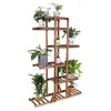 Small Medium Large Multi Tier Tiered Plant Stand Carbonized Shelf Holder Flower