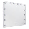 Hollywood Make Up Mirror Bedroom Dressing Table Vanity Mirror with 14 LED Bulbs
