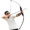 54"40 lb Archery Hunting Recurve Compound Bow High Powered Longbow Right Handed