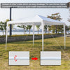 UK 3x3M Outdoor Gazebo Waterproof Marquee Canopy Garden Patio Wedding Party Tent