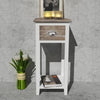 Nightstand Bedside Storage Cabinet Table with Drawer Bedroom Furniture 3 Colors