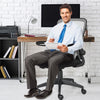 Adjustable Mesh Office Chair Reclining Swivel Executive Chair W/ Lumbar Support