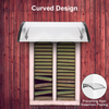 Door Canopy Awning Shelter Front Back Outdoor Porch Patio Window Roof Rain Cover