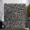 Galvanised Steel Gabion Basket Cage Mesh Wire Stone Basket Outdoo Wall Retaining