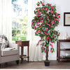 165cm Large Artificial Blossom Tree Azalea Fake Potted Plant Home Indoor Outdoor