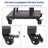 32-80" Mobile TV Cart Floor Stand Home Mount TV Trolley Exhibition Meeting Room