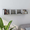 CD Wall Shelf 100cm Engineered Wood Living Room Cabinet Multi Colours vidaXL
