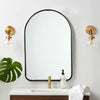 Modern Arched Mirror Bathroom Bedroom Makeup Dressing Mirror Wall Mounted