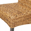 Dining Chairs 4 pcs Abaca Brown R8G7