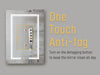 LED Illuminated Bathroom Mirror Cabinet Anti-fog with Sensor Touch 2 Usb 2 Jack