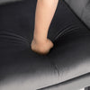 Occasional Wing Chair High Back Fabric Velvet Tub Armchair Fireside Living Room