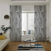 2PCS Leaves Pattern Voile Panel Net Curtain Window Curtains Home Decors 2color