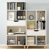 Freestanding Cube Bookcase Display Shelves Storage Cabinet Organiser Bookshelf