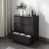 Modern Bedside Table Cabinet w/3 Drawers Nightstand Bedroom Furniture Storage