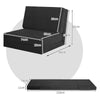 3 IN 1 Folding Lazy Floor Couch Sofa Adjustable Sponge Lounge Mattress Bed