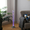 Tube LED Bubble Lamp Colour Changing Water Sensory Mood Light with Fish / Balls