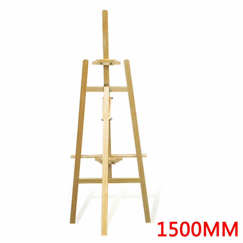 5ft 1500mm Wooden Pine Tripod Studio Canvas Easels Portables Art Stand new