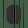 Garden Shed Green 192x274x223 Galvanised Steel O4O2
