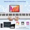 88 Keys Foldable Electronic Piano Full-size Full-size Semi Weighted Keyboard