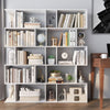 S-Shaped Display Bookshelf 5 Tiers Freestanding Storage Shelf Organiser Home