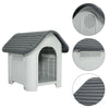 Dog Cat Kennel Portable Durable Plastic Small Medium Pet Outdoor Garden Shelter