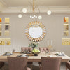 Decorative Wall Mirror Circle Hanging Mirror Apartment Restroom Vanity Mirror UK