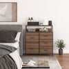 1/2/3/4/5 Drawers Fabric Chest of Drawers Cabinet Storage Unit Bedside Table UK