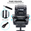 Executive Office Chair High Back Leather Recliner Computer Desk Chair W/Footrest