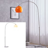 Retro Arch Design Reading Light Floor Lamp Dome Lampshade Marble Standing