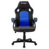 Blue Swivel PU Leather Mesh Office Racing Sport Gaming Tilt Computer Desk Chair
