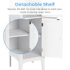 5-Tier Bathroom High Cabinet Freestanding Storage Cabinet Organizer 2 Shelves