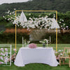 Plant Rack Decor Wedding Backdrop Stand Iron Arch Door Party Garden Flower