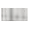 Commercial Stainless Steel Wall Cabinet Hanging Cabinet Sliding Doors Cupboard