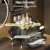 Clear Black Cosmetics Makeup Organiser Jewelry Case Storage Carry Box Dustproof