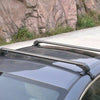 105CM Universal Lockable No Rails Anti Theft Car Roof Rack Bar Luggage Carrier