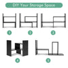 Adjustable Desktop Organiser Office Storage Rack Wooden Display Book Shelf Desk