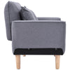 Small Upholstered Sofa Bed Sleeper Recliner Chair Beds Loveseat Couch Sofabed