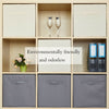4x 8x Canvas Storage Boxes Foldable Basket Cube Magazine Bookcase Shelving Shelf