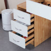 Dressing Table With Drawers Mirror Stool Set Makeup Desk Vanity Table Bedroom