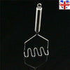 UK Stainless Steel Potato Masher Practical Kitchen Gadgets Potato