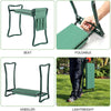 Widen Outdoor Garden Kneeler Seat with Tool Pouch Bag Stool Workseat Reduce Ache