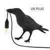 Modern Table/ Wall Lamps Resin Crow Desk Lamp Bedroom Sconce Light UK CZ