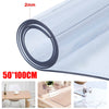 Clear Table Mat PVC Waterproof Anti-dirty Dining Table Top Protector Cover Mat