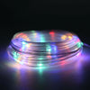 5M LED Rope Strip Tube String Fairy Solar Power Garden Party Outdoor Light