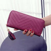 Women Lady Leather Clutch Wallet Long Card Case Purse Handbag Phone Holde